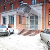 Вид входной группы снаружи Административное здание «ИТКОЛ-Владыкино»